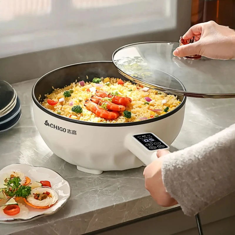Home Cooking Appliances - وعاء طبخ كهربائي متعدد الوظائف، مقلاة