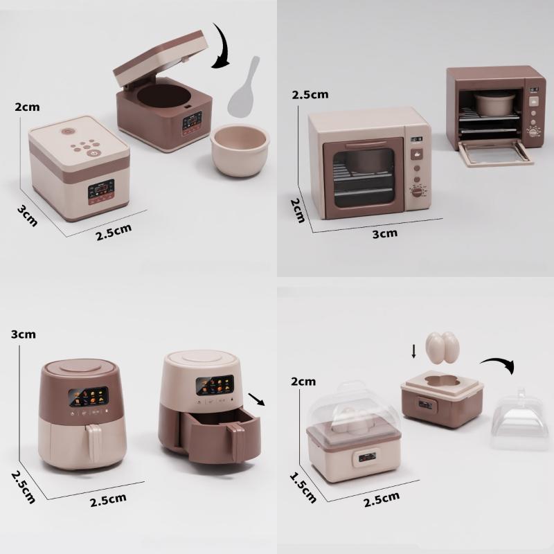 Home Cooking Appliances - جديد【قطعة واحدة: لعبة فرن ميكروويف وطباخ