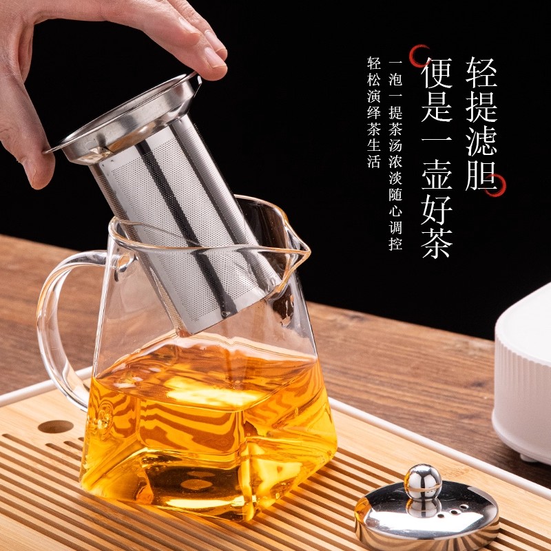 إبريق شاي زجاجي مع مصفاة طقم ش - مراجعة Home Cooking Appliances وسعره