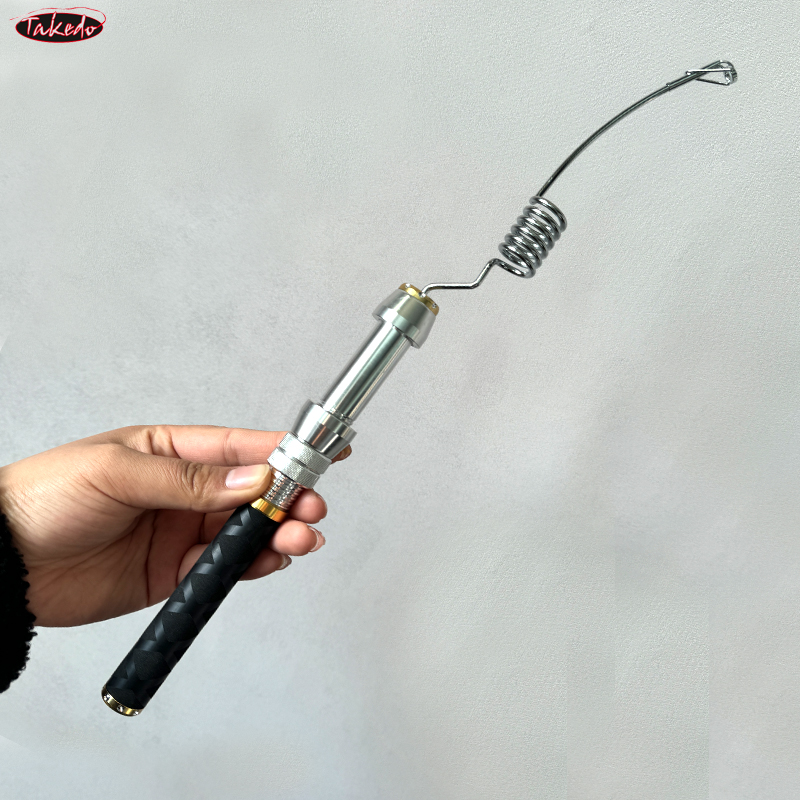 TAKEDO MYIZL صنارة صيد صغيرة د - مراجعة Wok Carbon Steel وسعره