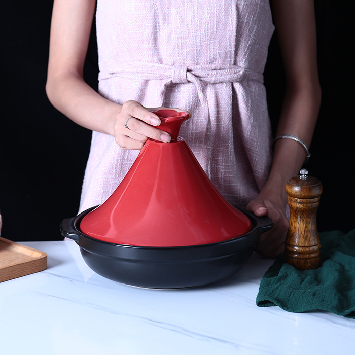 قدر سيراميك مقاوم للحرارة العا - مراجعة Tagine Clay Pot وسعره